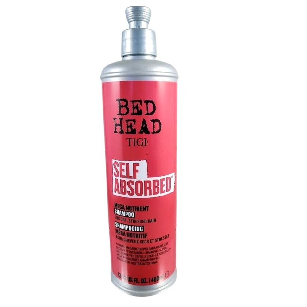 TIGI Bed Head Self Absorbed Shampoo 13.53oz Mega Nutrient Dry Hair